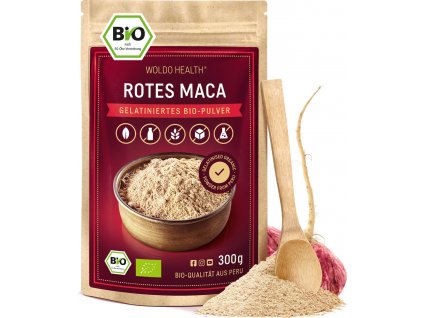 Maca červená BIO prášek 300g