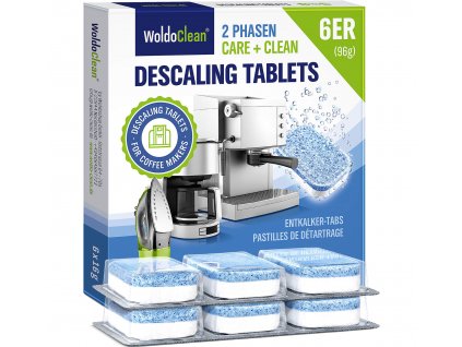 WoldoClean® Čistící tablety pro kávovary 140 tablet bez fosfátů