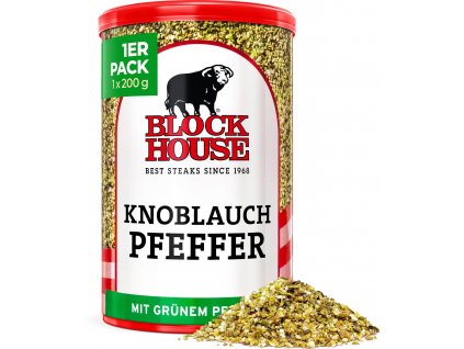 Block House Knoblauch Pfeffer 200g 01 1er Gewuerze 220817