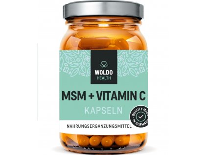 MSM s Vitamínem C 180 kapslí