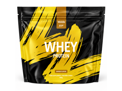 Lesklý černý sáček WHEY PROTEIN unerquicklich