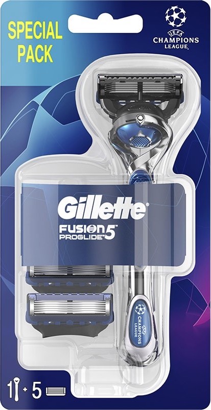 Gillette® Gillette Fusion ProGlide + hlavice 5 ks ZDRAVÍ,KRÁSA,ČISTOTA S15 GIFPG