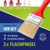 WoldoClean Pinsel Set 5teilig 04 Flaechpinsel