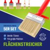 WoldoClean Pinsel Set 5teilig 05 Flaechenstreicher