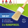 WoldoClean Pinsel Set 5teilig 06 Rundpinsel