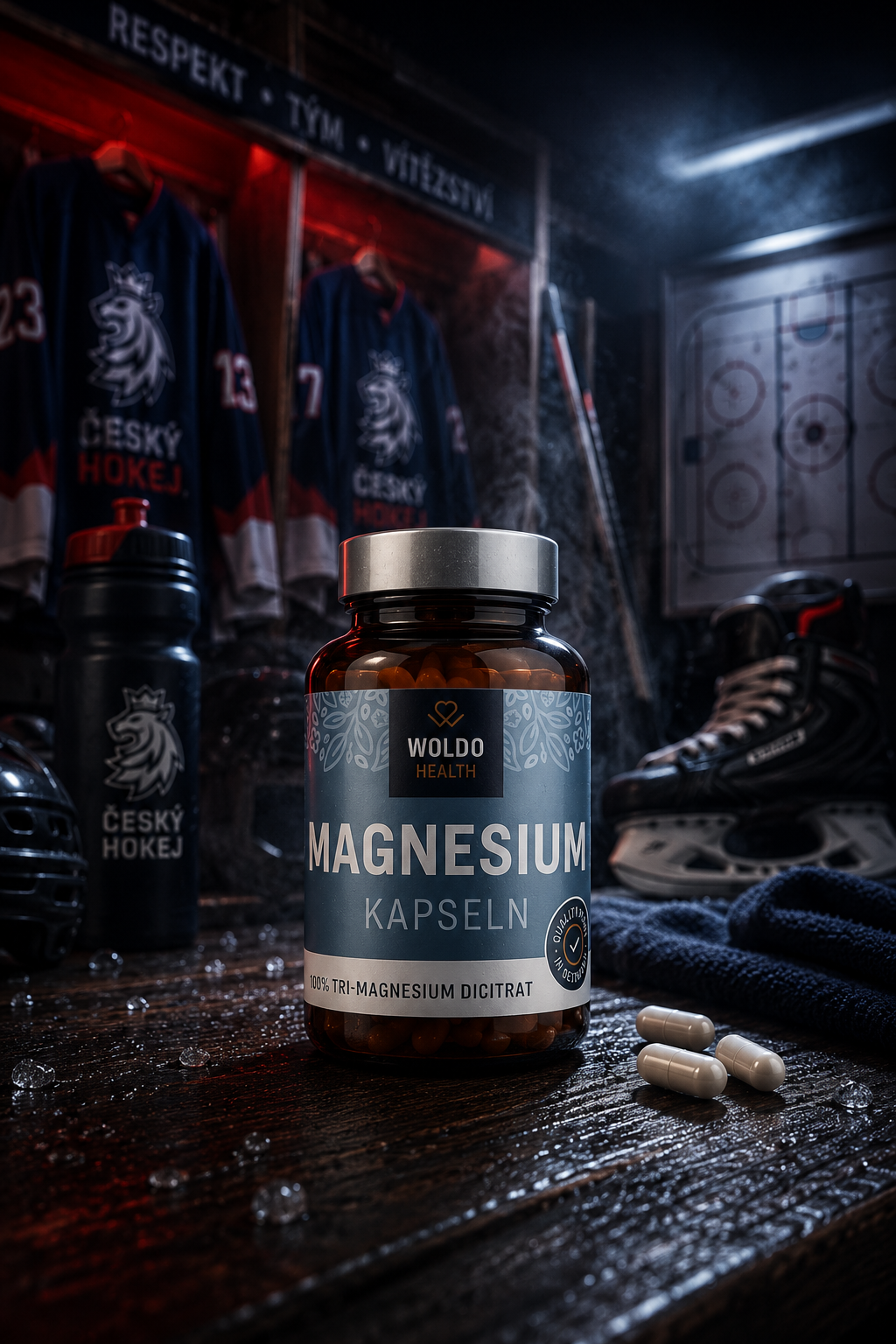 Hořčík Tri-Magnesium dicitrát 120 kapslí