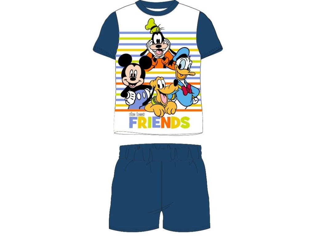 Dětské pyžamo MICKEY 52049311 - tm. modré - Wolf-Textil.cz