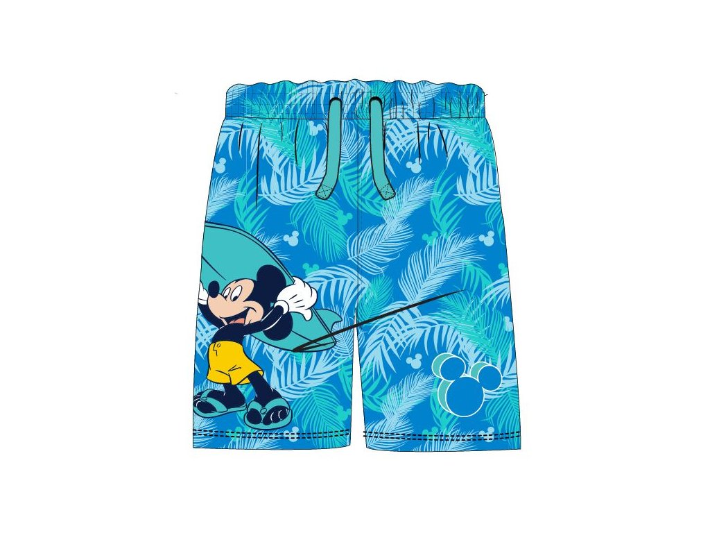 Chlapecké plážové šortky MICKEY 52446668 - modré