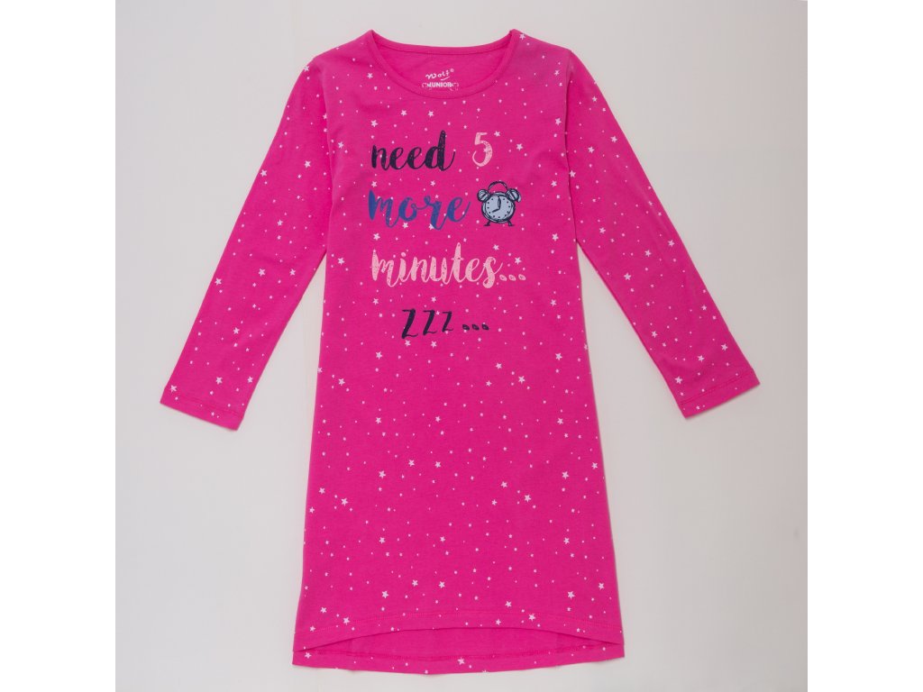 Dívčí noční košile WOLF S2984 - růžová (Velikost 164)