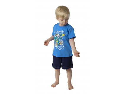 Dětské pyžamo CALVI 18-184 - modré