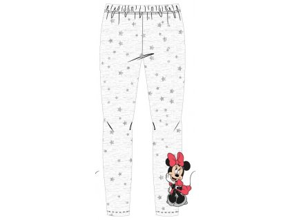 Dívčí bavlněné legíny DISNEY 52107486 - Minnie, šedý melír