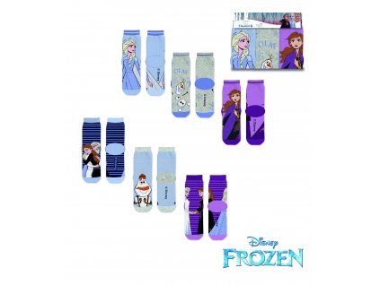 Dětské ponožky FROZEN 3PACK 37033 - mix barev