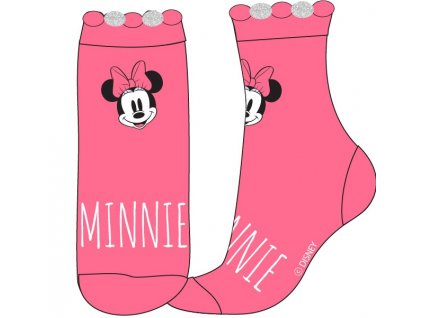 Dětské ponožky MINNIE 52348212 - růžová