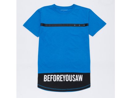 Chlapecké triko WOLF S2903 - modré (Velikost 164)