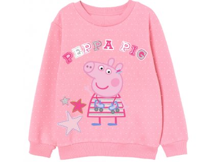 Dívčí mikina PEPPA PIG 5218881 - růžová