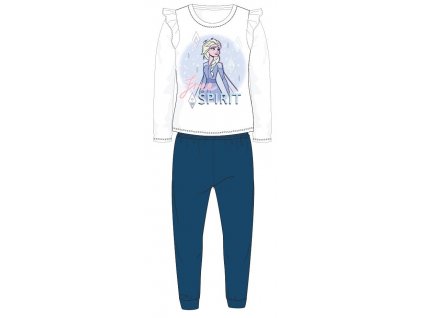 Dívčí pyžamo FROZEN SPIRIT 52048889 - bílá/petrolejová