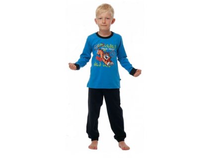 Dětské pyžamo CALVI 21-536 - modré