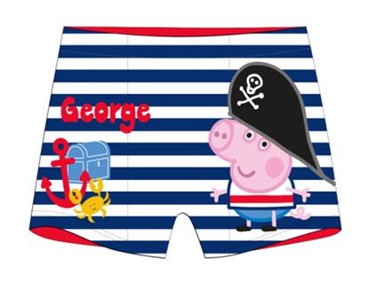 Plavky PEPPA PIG 5244944 - modré pruhy/boxerky