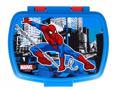 Svačinový box SPIDERMAN 51374 - modrá/červená