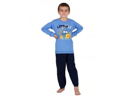 Chlapecké pyžamo CALVI 22-686 - modré