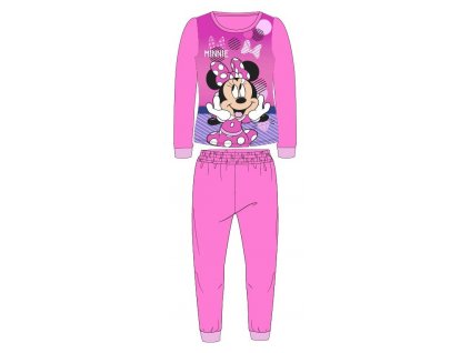 Dívčí pyžamo MINNIE 52049670 - polar fleece/růžové