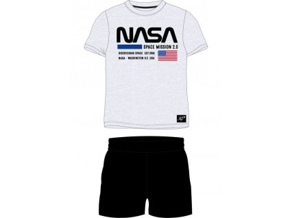 Chlapecké pyžamo NASA 5204337 - krátké/šedočerné