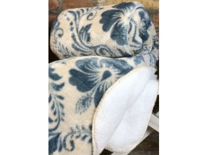 Deka s beránkem VIVA 154632 - s květy/4 barevné varianty