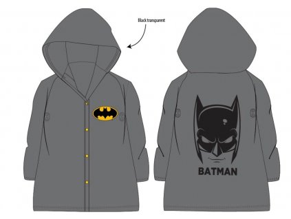 Chlapecká pláštěnka BATMAN 5228473 - šedá