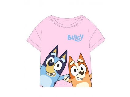 Dívčí tričko BLUEY 5202013 - růžové
