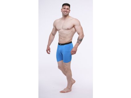 Pánské boxerky CALVI 24-565 - modročerné