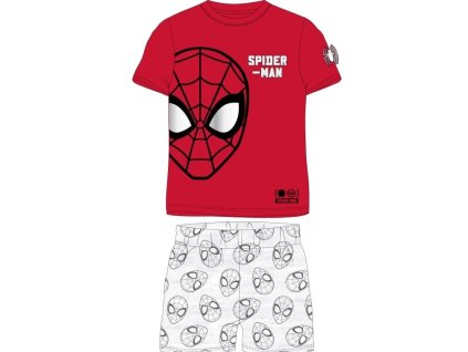 Chlapecké pyžamo SPIDERMAN 52041636 - krátké/červené