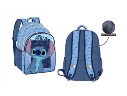 Chlapecký školní batoh LILO A STITCH 36-1130 - modrý