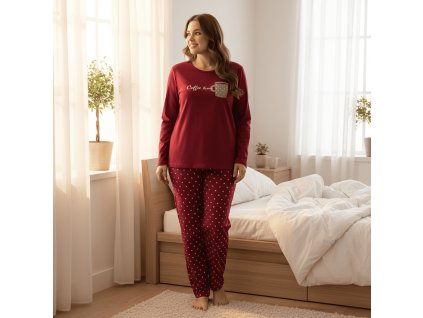 dámské pyžamo D2544B 4