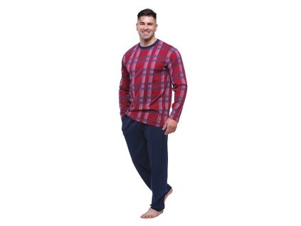 pánské pyžamo dlouhé 24 555