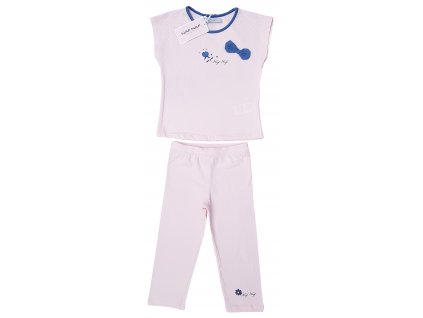 Dívčí pyžamo NAF NAF 3010 - sv. růžové
