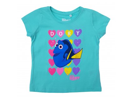 Dívčí triko DORY 3220 - sv. tyrkysové