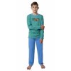 Chlapecké pyžamo CALVI 18-338 - zelené
