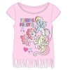 Dívčí triko MY LITTLE PONY 5202822 - bílé s třásněmi