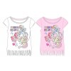 Dívčí triko MY LITTLE PONY 5202822 - bílé s třásněmi