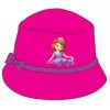Dívčí plátěný klobouk SOFIE 770717 - tm. růžový