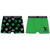 Chlapecké boxerky MINECRAFT 2pack TCS035398 - zelená/černá
