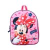 Batoh MINNIE s krajkou 3D 088-8443 - růžový/3D