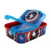 Svačinový box AVENGERS CAPTAIN AMERICA 16910 - 3 přihrádky