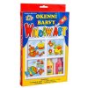 Okenní BARVY s konturou, třpytkami a předlohami 22000161 - 5+1