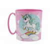 Plastový hrnek UNICORN - JEDNOROŽEC 09710 - růžový/350ml