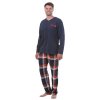 Pánské pyžamo Calvi 23-173 - tmavě modré