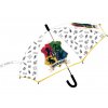 Dětský deštník HARRY POTTER 5250422 - transparentní/HOGWARTS