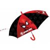 Dětský deštník SPIDERMAN 52501383 - červenočerný