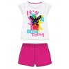 Dívčí pyžamo ZAJÍČEK BING 5204060 - šedo-růžové/krátké