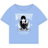 Dívčí triko WEDNESDAY 5202037 - světle modré/krátký rukáv